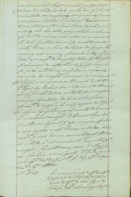 "Em cumprimento do Officio do Ministerio da Justiça de 27 de Julho de 1847 á cerca do Offici...