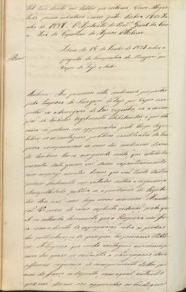 "Idem de 15 de Junho de 1837 sobre a proposta da Companhia da Navegação por Vapor do Tejo e ...