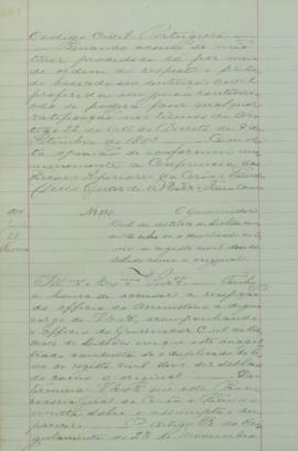 "O governador civil do distrito de Lisboa consulta sobre se o duplicado do livro de registo ...