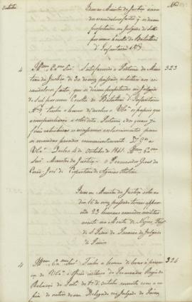 "Idem ao Ministro da Justiça sobre no dia 16 do mez passado terem apparecido 23 homens armad...