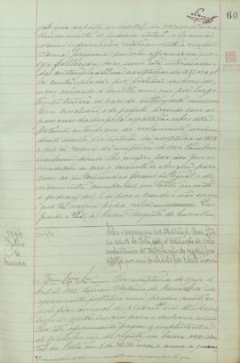 "Sobre o processo em que António de Bessa Leite, da cidade do Porto, pede a restituição de c...