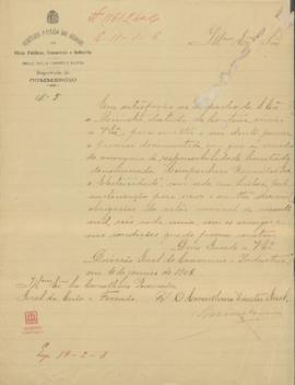 Processo em que a Sociedade Companhias Reunidas do Gás e Eletricidade pede autorização para criar...