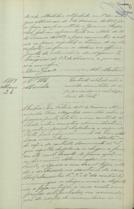 "Contrato celebrado entre o conselho administrativo do corpo de marinheiro e a real chapelar...