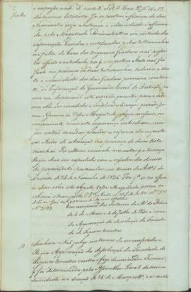 "Em cumprimento das Portarias do Ministerio do Reino de 4 de Maio, e 4 de Julho de 1850 á ce...