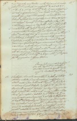 "Parecer dado em virtude da Portaria do Ministerio das Justiças de 19 de Abril de 1841 ácerc...