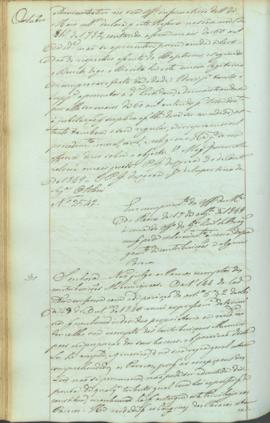 "Em cumprimento do officio do Ministerio do Reino de 17 de Agosto de 1849 á cerca do officio...