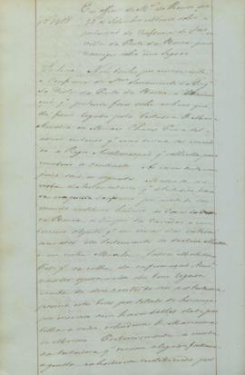 "Em officio do Ministerio do Reino de 28 de Setembro ultimo sobre a pertenção da Confraria d...