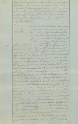 "Ao ministro da Justiça relativo aos presos à ordem do administrador do concelho de Elvas, D...