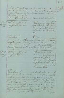 "Parecer sobre o pedido de perdão feito por João Vinhas, Manuel Machado e Domingos de Carval...