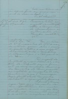 "Processo relativo ao projeto de contrato entre a Companhia de Moçambique e a Companhia do S...