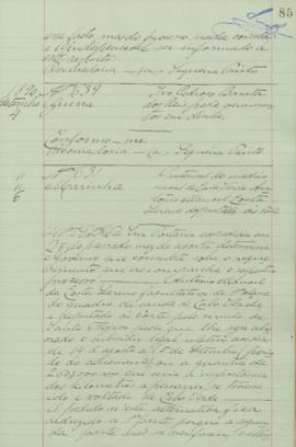 "Pretensão do médico naval de Cabo Verde António Manuel Costa Lereno, deputado às cortes"