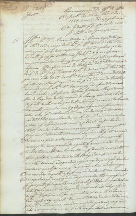 "Em cumprimento do officio do Ministerio da Justiça de 16 de Abril de 1842 á cerca da applic...