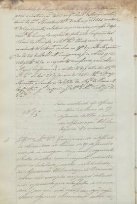 "Em virtude do officio do Ministerio do Reino de 29 de Janeiro de 1846, á cerca da Associaçã...