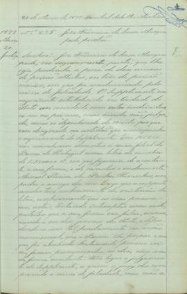 "Joze Francisco de Sousa Marques pede perdão"