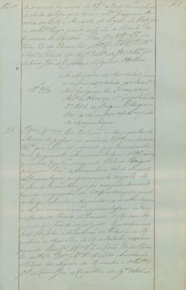 "Ao ministro da Marinha acerca da fiança prestada por Francisco António Gargamala e Francisc...