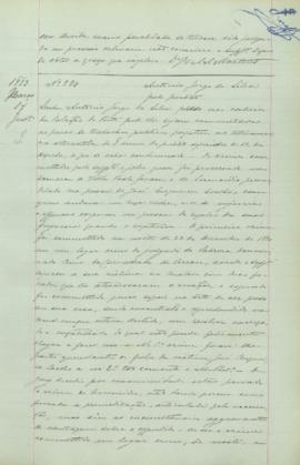 "António Jorge da Silva pede perdão"