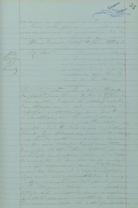 "O conde das Alcáçovas quer habilitar-se, como sucessor de seu irmão, na administração de um...