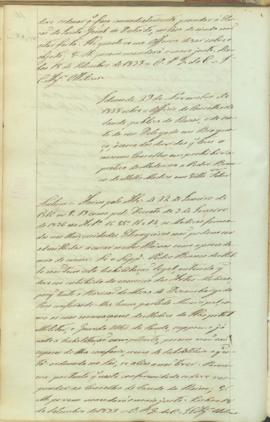"Idem de 29 de Novembro de 1838 sobre o officio do Conselho de Saude publica do Reino, e de ...