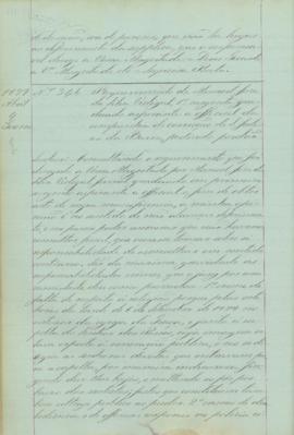 "Requerimento de Manoel Joze da Silva Vidigal, 1.º sargento graduado aspirante a official da...