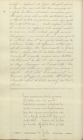 "Egresso sucede a um Irmão, que morreo ab intestato, e sem outros parentes?...Tendo havido a...