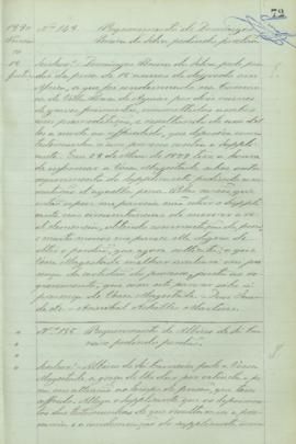 "Requerimento de Albino de Sá Carneiro pedindo perdão"