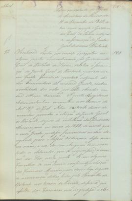 "Idem em virtude do Officio do Ministerio do Reino de 18 de Dezembro de 1843, sobre o que ex...