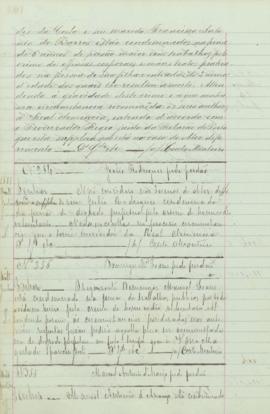 "Manoel Antonio d'Araujo pede perdão"