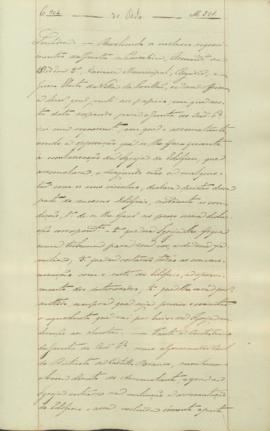 Parecer acerca da desistência e imposições do arrematante dos bens nacionais, na vila da Covilhã