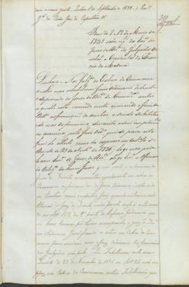 "Idem de 7 e 17 de Maio de 1838 sobre requerimento dos Escrivães dos Juises de Direito dos J...
