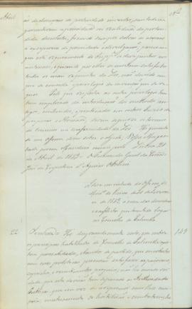 "Idem em virtude do Officio do Ministerio do Reino de 20 de Fevereiro de 1843, ácerca das de...