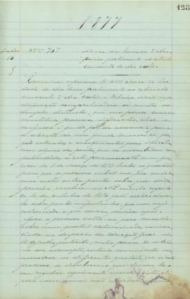 "Acerca da herdade d'Arapouco pertencente ao extincto Convento de Ara Coeli."