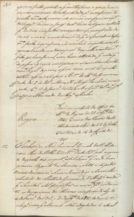 "Idem em virtude do officio do Ministerio do Reyno de 28 de Agosto de 1841, á cerca das Cont...