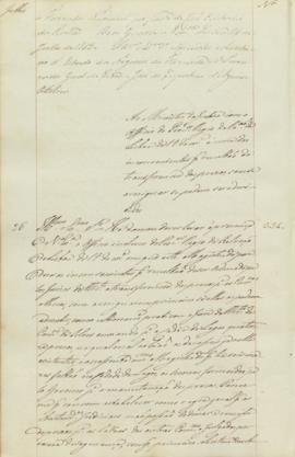 "Ao Ministro da Justiça, com o Officio do Procurador Regio da Relação de Lisboa de 19 do cor...