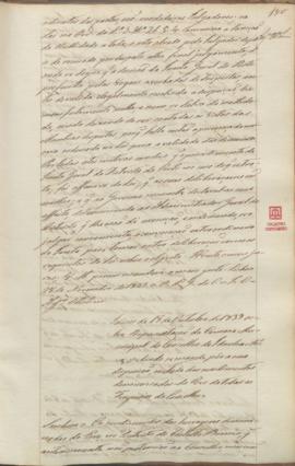"Idem de 18 de Outubro de 1839 sobre Representação da Camara Municipal do Conselho de Idanha...