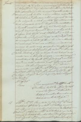 "Em cumprimento do Officio do Ministerio do Reino de 22 de Maio de 1848 ácerca da representa...