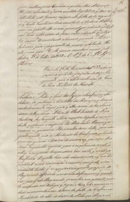 "Idem de 25 de Fevereiro de 1839 sobre os papeis á cerca dos projectos do novo Regimento, pa...