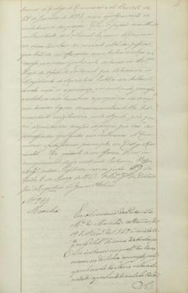 "[Parecer] em observancia da Portaria do Ministerio da Marinha, e Ultramar, de 19 de Feverei...