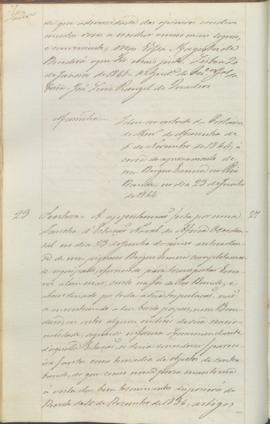 "Idem em virtude da Portaria do Ministerio da Marinha de 6 de Novembro de 1844, á cerca do a...