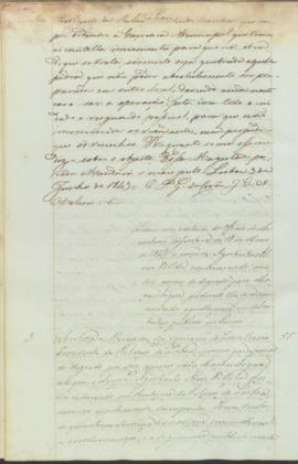 "Idem em virtude do Officio do Ministerio da Justiça de 18 de Maio de 1843, á cerca de Agost...