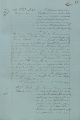 "D. Esperança Maria dos Santos Posser e filhos pedem, como únicos herdeiros de seu marido e ...