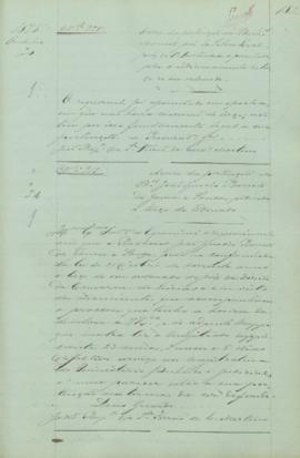 "Acerca da pertenção do Bacharel Manoel José da Silva Leal, Juiz da 1ª Instancia aposentado,...