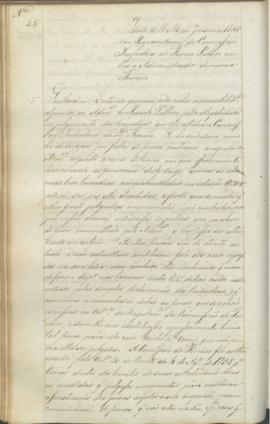 "Idem de 11 de Janeiro de 1840 sobre Representação da Comissão Inspectora do Terreiro Public...