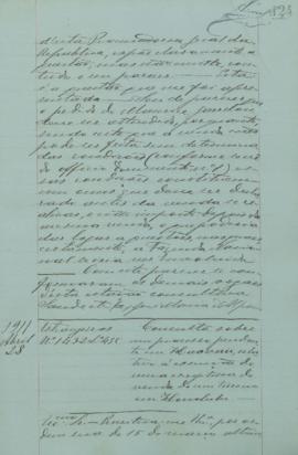 "Consulta sobre um processo pendente em Havai relativo à execução de uma escritura de venda ...