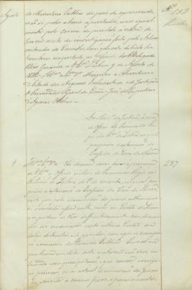 "Ao Ministro da Justiça, á cerca do Officio do Procurador Regio da Relaçam de Lisboa, no qua...