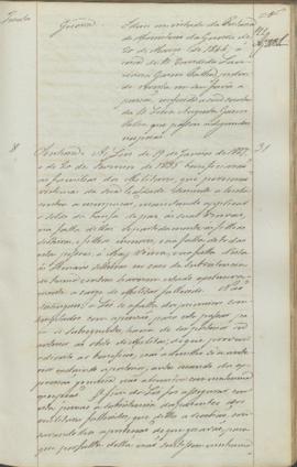 "[Parecer] em virtude da Portaria do Ministerio da Guerra de 20 de Março de 1844, ácerca de ...