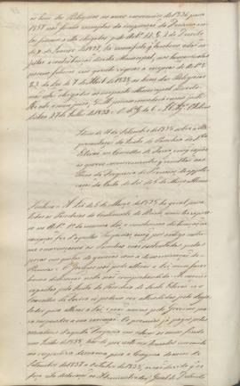 "Idem de 11 de Setembro de 1838 sobre a Representação da Junta da Parochia de Santo Estevão,...