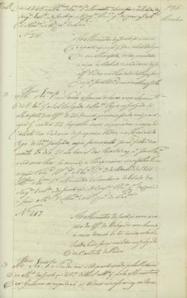 "Ao Ministro da Justiça com a copia do officio do Delegado em Arouca á cerca de não se ter a...