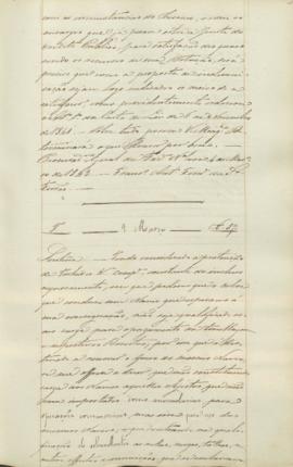 Parecer acerca do requerimento de Torlades e Companhia, em que pedem que o cobre que conduz um na...