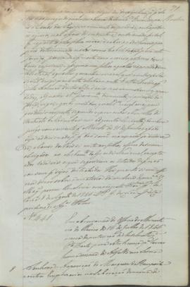 "Em observancia do Officio do Ministerio do Reino de 16 de Julho de 1846 ácerca da pertenção...