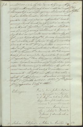 "Estrangeiros. Idem de 30 de Julho de 1842 ácerca do Encarregado dos Negocios de S. Magestad...